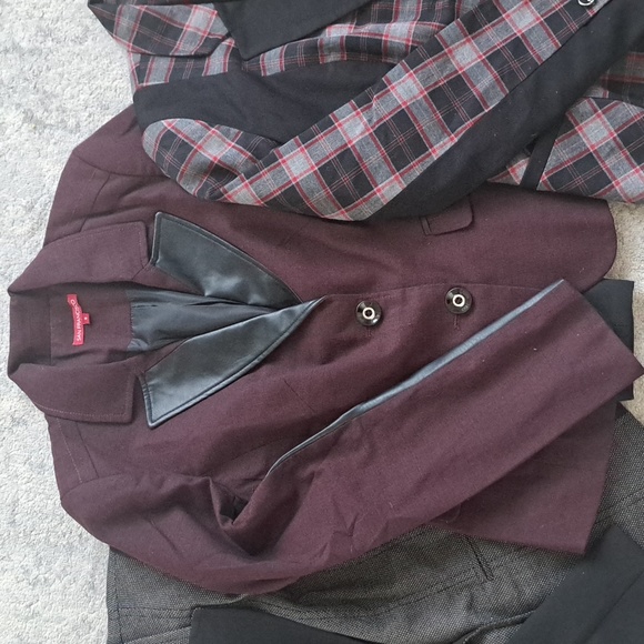 5 small Lot 3 vest blazer suit san francisco - Picture 3 of 4